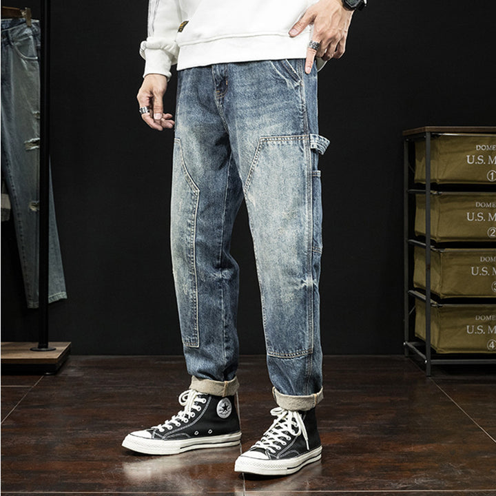 Herren Lässige Utility Jeans Echoarchiv