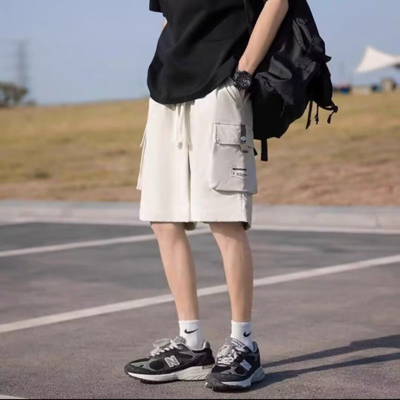 Herren Cargo-Shorts mit multifunktionalen Taschen und elastischem Bund Echoarchiv