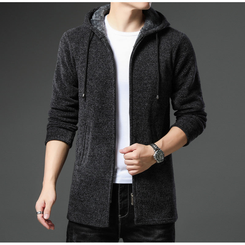Herren urbane Freizeitjacke mit Kapuze Echoarchiv