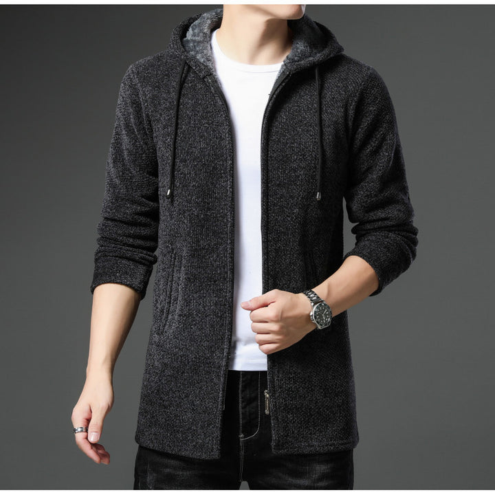 Herren urbane Freizeitjacke mit Kapuze Echoarchiv