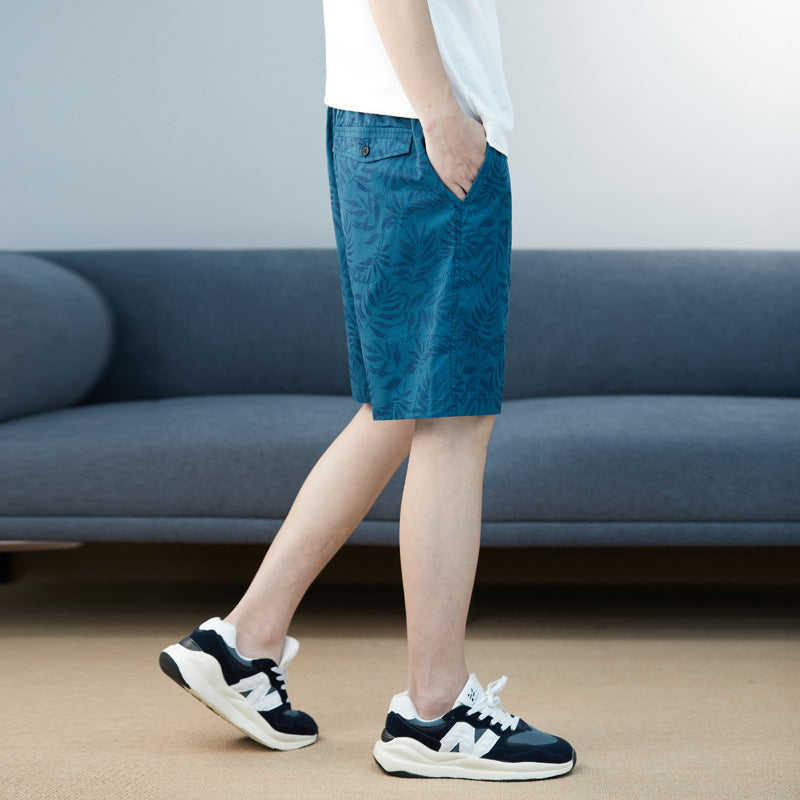 Herren Badeshorts mit elastischem Bund und funktionalen Taschen Echoarchiv