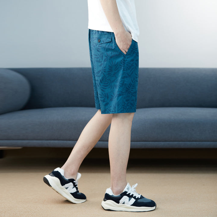 Herren Badeshorts mit elastischem Bund und funktionalen Taschen Echoarchiv
