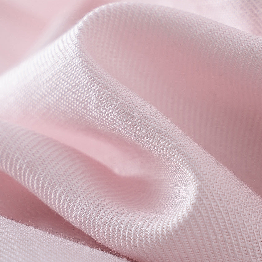 Damen Palazzo-Hose aus leichtem Leinenmix mit hohem Bund und Bügelfalte Echoarchiv