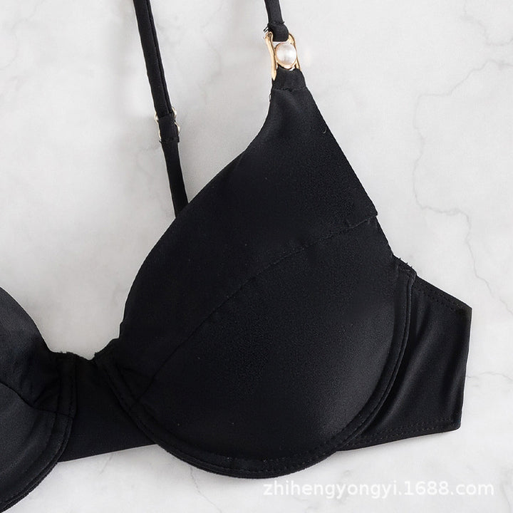 Damen Push-Up Bikini mit eleganten Trägerdetails Echo Archiv