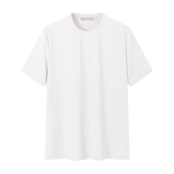 Unisex nan geripptes weit geschnittenes T-Shirt aus Baumwollmix Echo Archiv