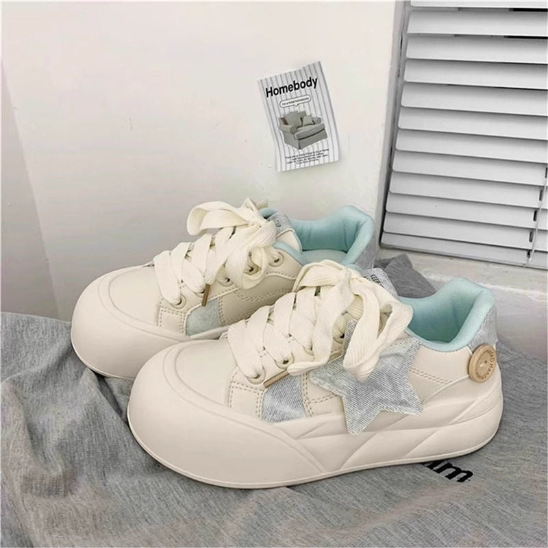 Damen Sneakers mit trendigem Sternen-Applikation und komfortabler Laufsohle Echo Archiv