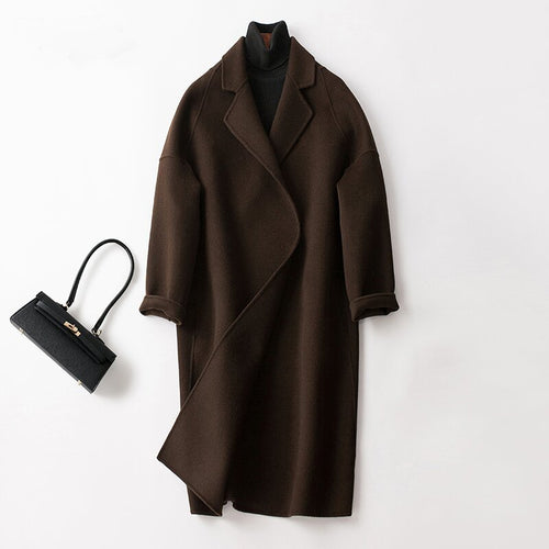 Damen Modischer Oversized-Mantel Echoarchiv