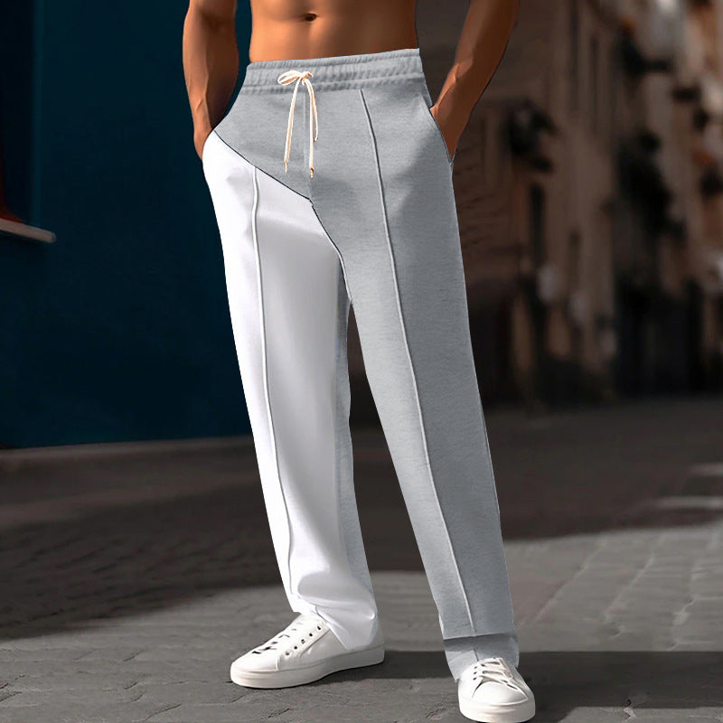 Herren Sportliche Freizeithose mit innovativem Schnitt und Kontrastdetails Echoarchiv