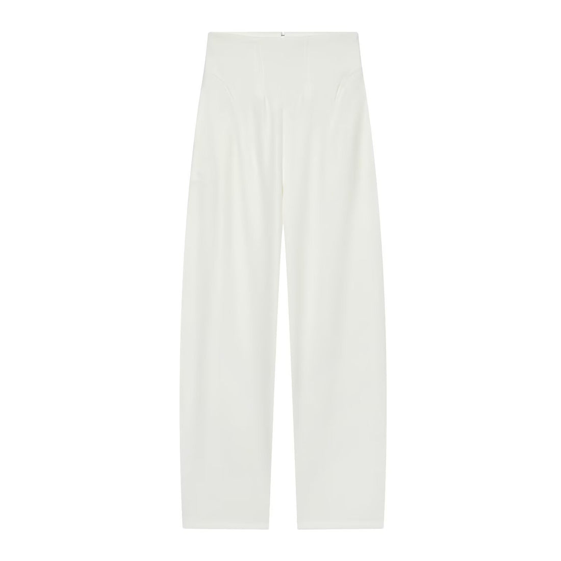 Damen Elegantes zweiteiliges Anzugset mit kastenlosem Blazer und High‑Waist Weitbein‑Hose Echo Archiv