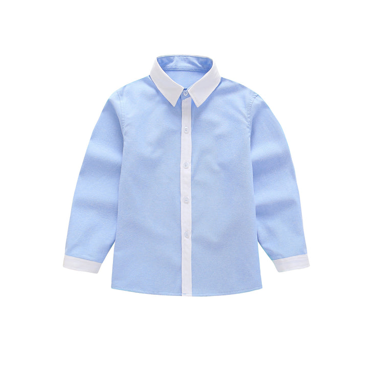 Damen elegantes Hemd mit kontrastierenden Manschetten Echo Archiv