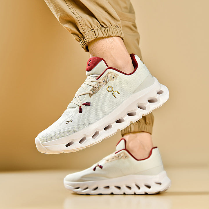 Unisex leichte Performance-Laufschuhe mit Hohlkammer-Zwischensohle und nahtlosem Strickoberteil – Tavélo