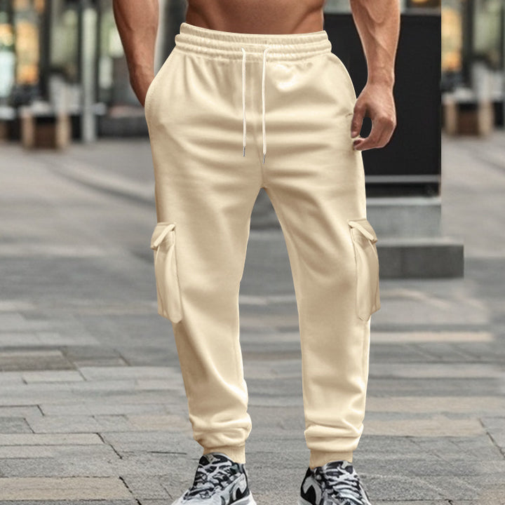Herren Cargo-Jogginghose mit elastischem Bund und praktischen Taschen Echoarchiv