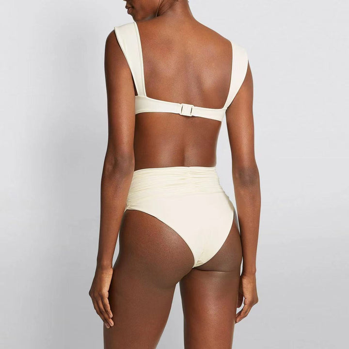 Damen Eleganter Bikiniverschnitt mit floralem Detail Echo Archiv
