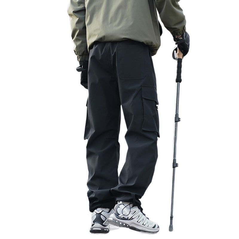 Herren Technische Outdoor-Cargohose mit wasserabweisendem Stretch und verstärkten Knien Echo Archiv