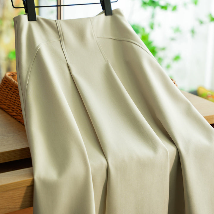 Damen Eleganter, weit geschnittener Maxirock Echoarchiv