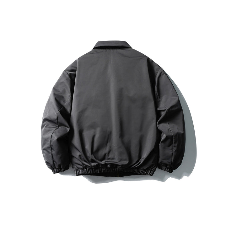 Herren Boxy-isolierter Blouson mit Reißverschluss-Brusttasche Echoarchiv