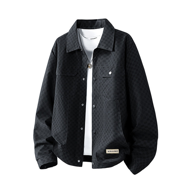 Herren Modische Checks-Jacke – Taviero