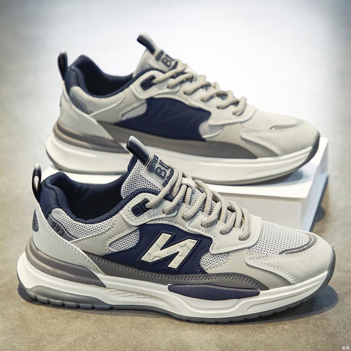 Herren Dämpfender Chunky-Laufschuh mit Mesh-Außenschicht und Komfortgedächtnis-Sohle – Norré
