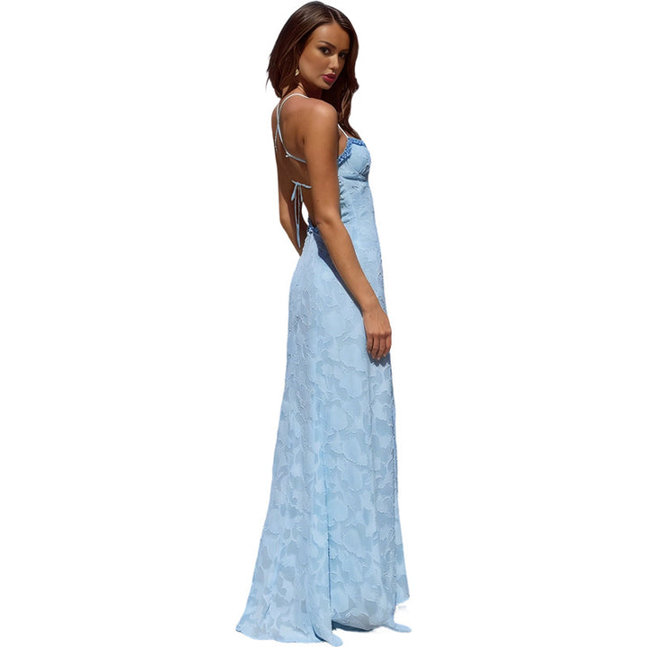 Damen Elegantes Maxikleid mit raffinierten Details Echo Archiv
