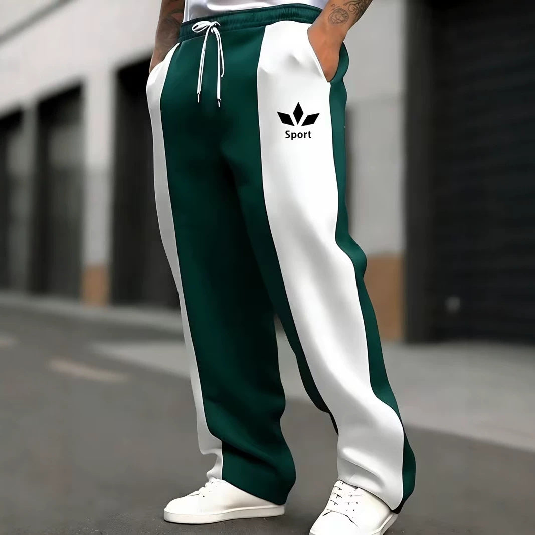 Herren Sportliche Jogginghose mit seitlichen Streifen Echoarchiv