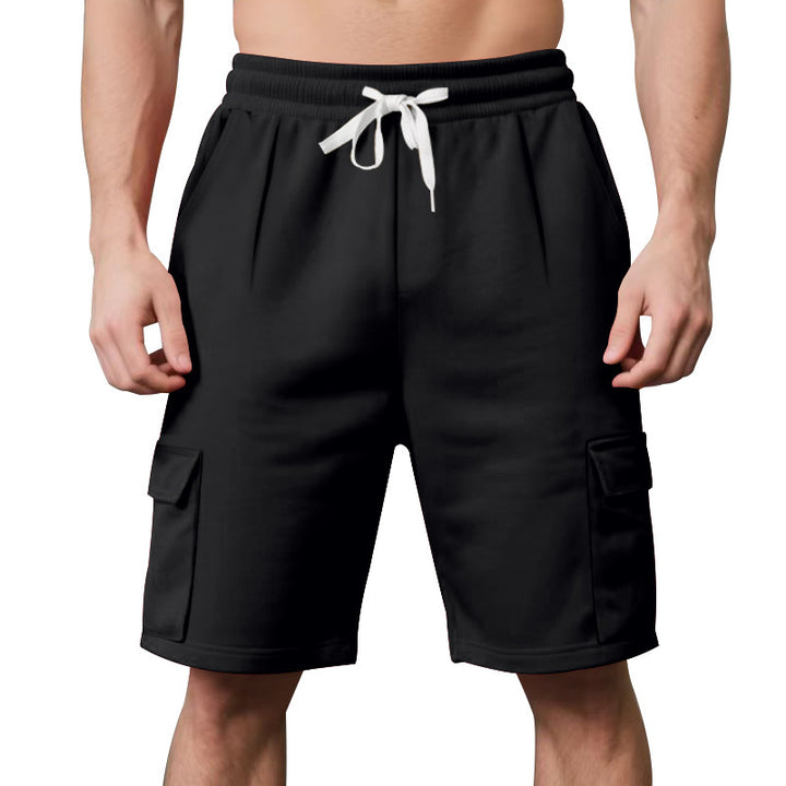 Herren modische Cargo-Shorts mit elastischem Bund und praktischen Seitentaschen Echoarchiv