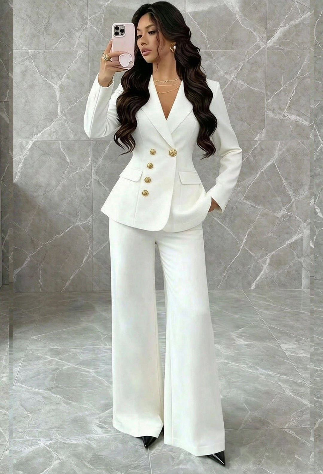 Damen Eleganter Blazer im Vintage-Stil Echo Archiv
