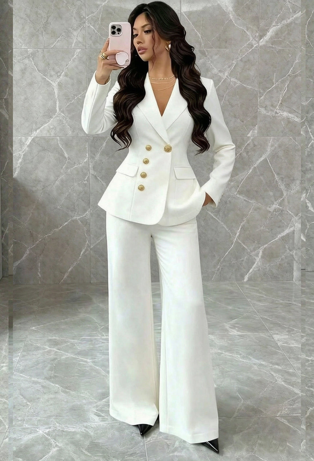 Damen Eleganter Blazer im Vintage-Stil Echo Archiv