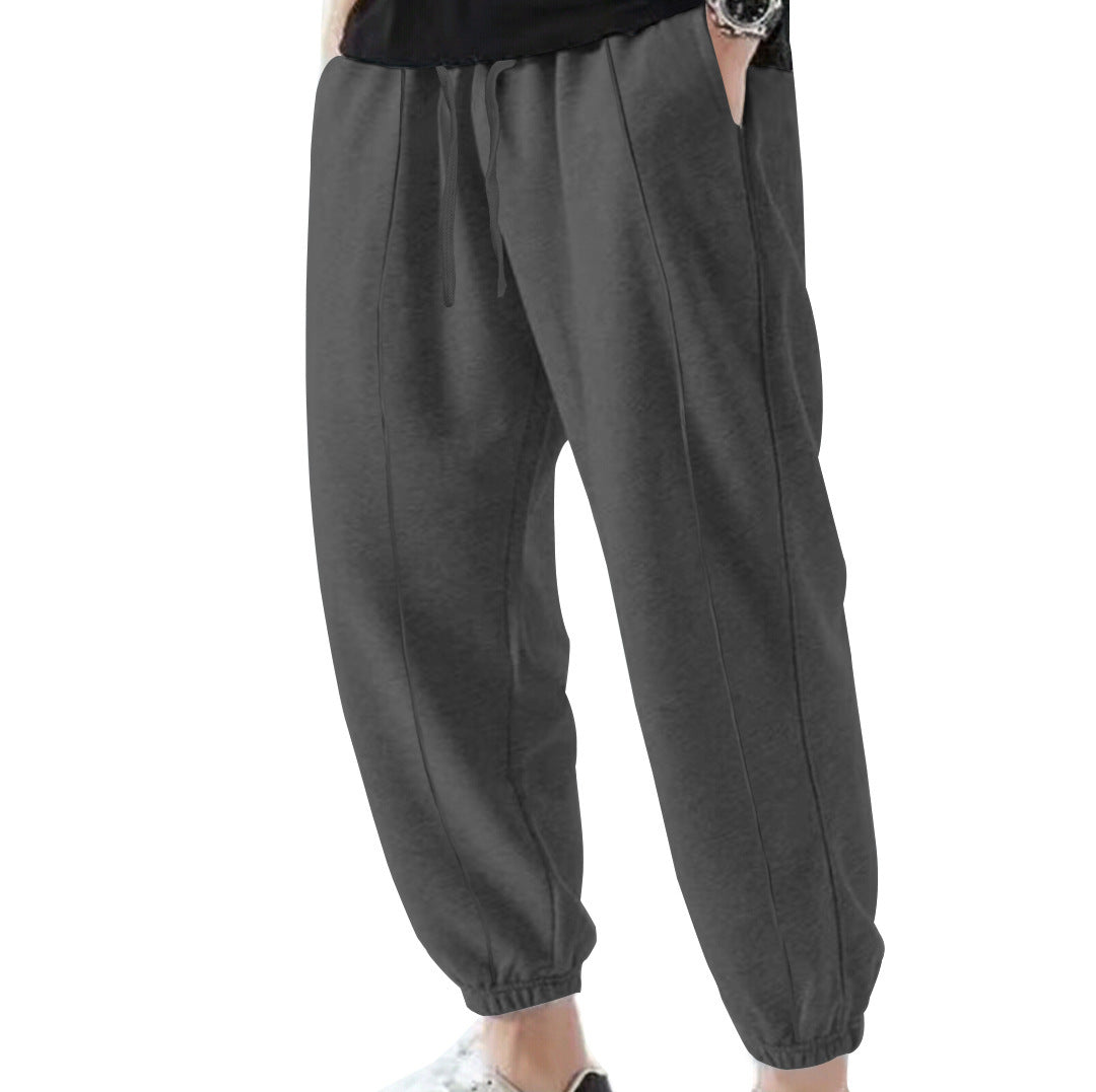 Herren Jogginghose aus atmungsaktivem Material mit verstellbarem Bund Echoarchiv
