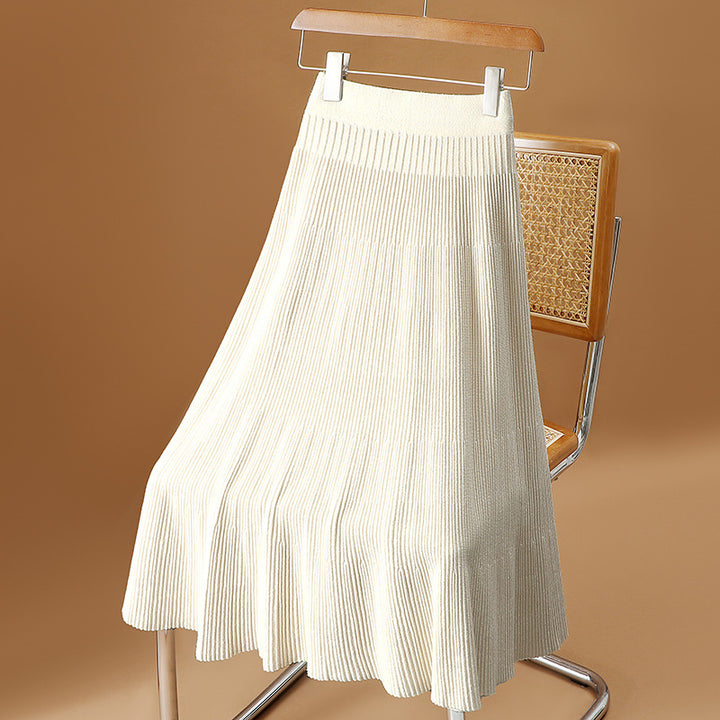 Damen Eleganter und schwingender Plisseerock Echo Archiv
