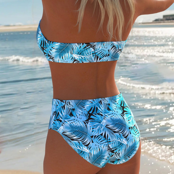 Damen Balconette Bikini mit floralem Design und verstellbaren Trägern Echo Archiv