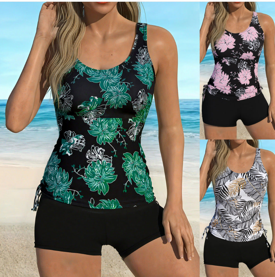 Damen Tankini-Set mit floralen Akzenten und komfortablem Design Echo Archiv
