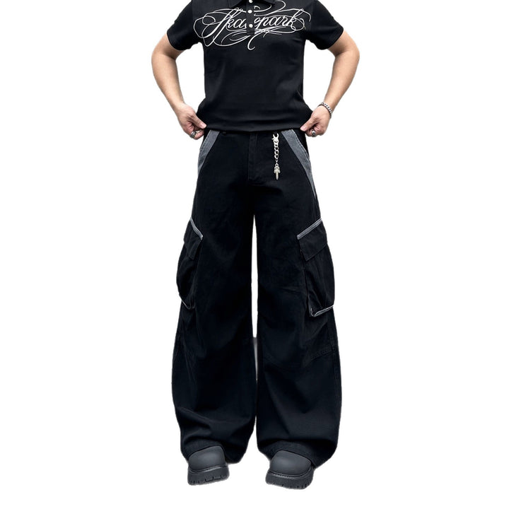 Herren Modische Baggy Cargo-Hose Echoarchiv