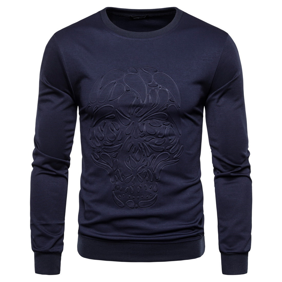 Herren Sweatshirt mit einzigartigem Totenkopfdesign – Marzano