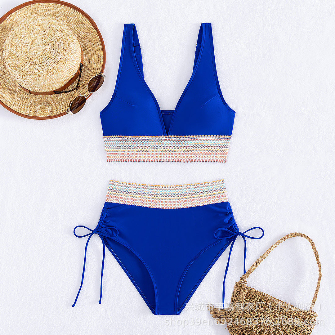 Damen Hochgeschnittener Sportbikini Echo Archiv