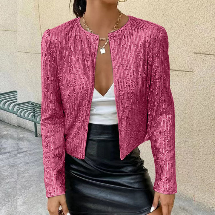 Damen Glitzernde Strickjacke Echoarchiv