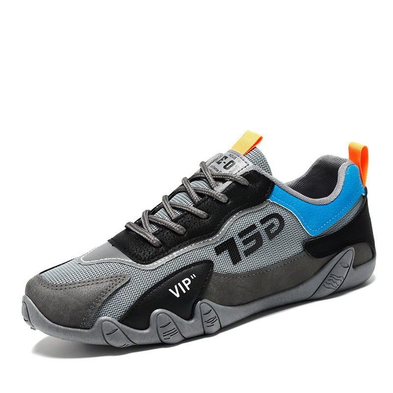 Herren Atmungsaktive Retro-Low-Top Sneaker mit gepolsterter Laufsohle Echoarchiv