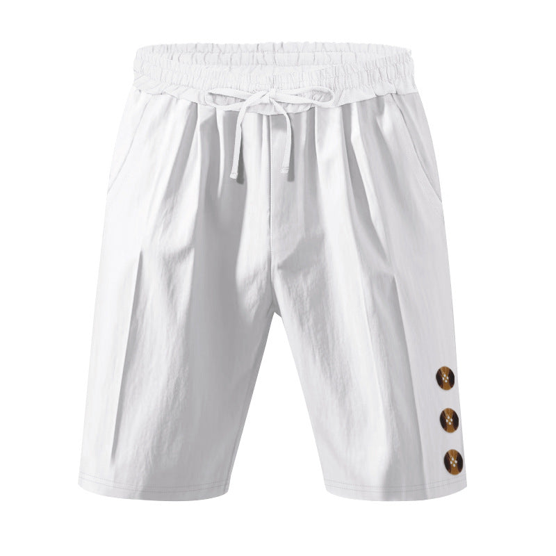 Herren lässige Sport-Shorts mit elastischem Bund und praktischen Seitentaschen Echoarchiv