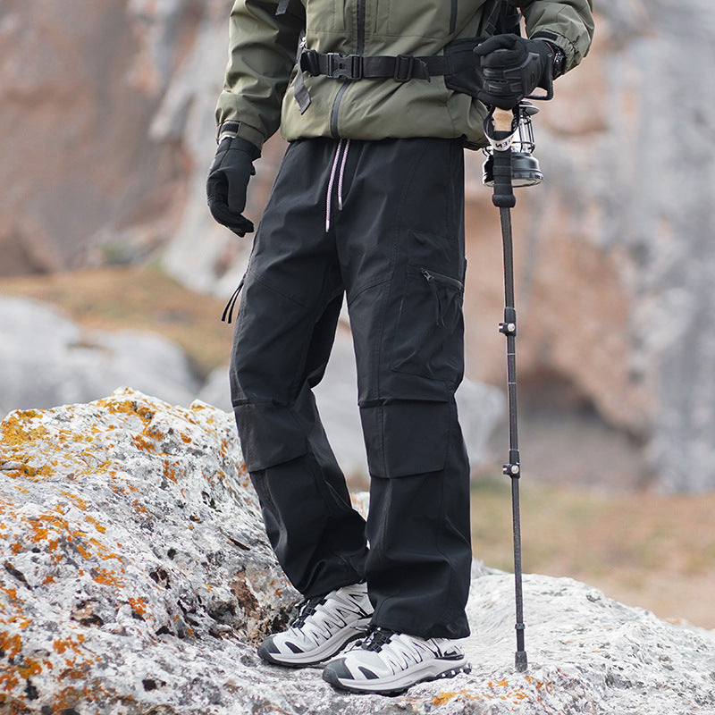 Herren Robuste wasserabweisende Trekkinghose mit Cargo-Taschen Echo Archiv