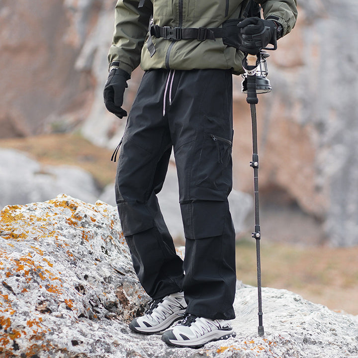 Herren Robuste wasserabweisende Trekkinghose mit Cargo-Taschen Echo Archiv