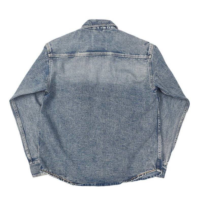 Herren Denim Hemdjacke Echo Archiv