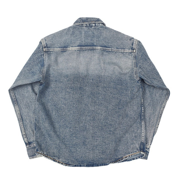 Herren Denim Hemdjacke Echo Archiv