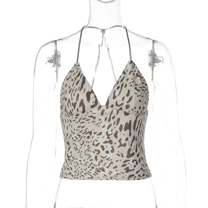 Damen Animal Print Top Echo Archiv