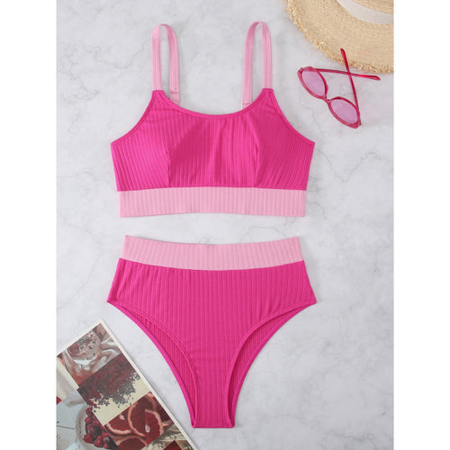 Damen Sport-Bikini-Set mit elegantem Design und verstellbaren Trägern Echo Archiv