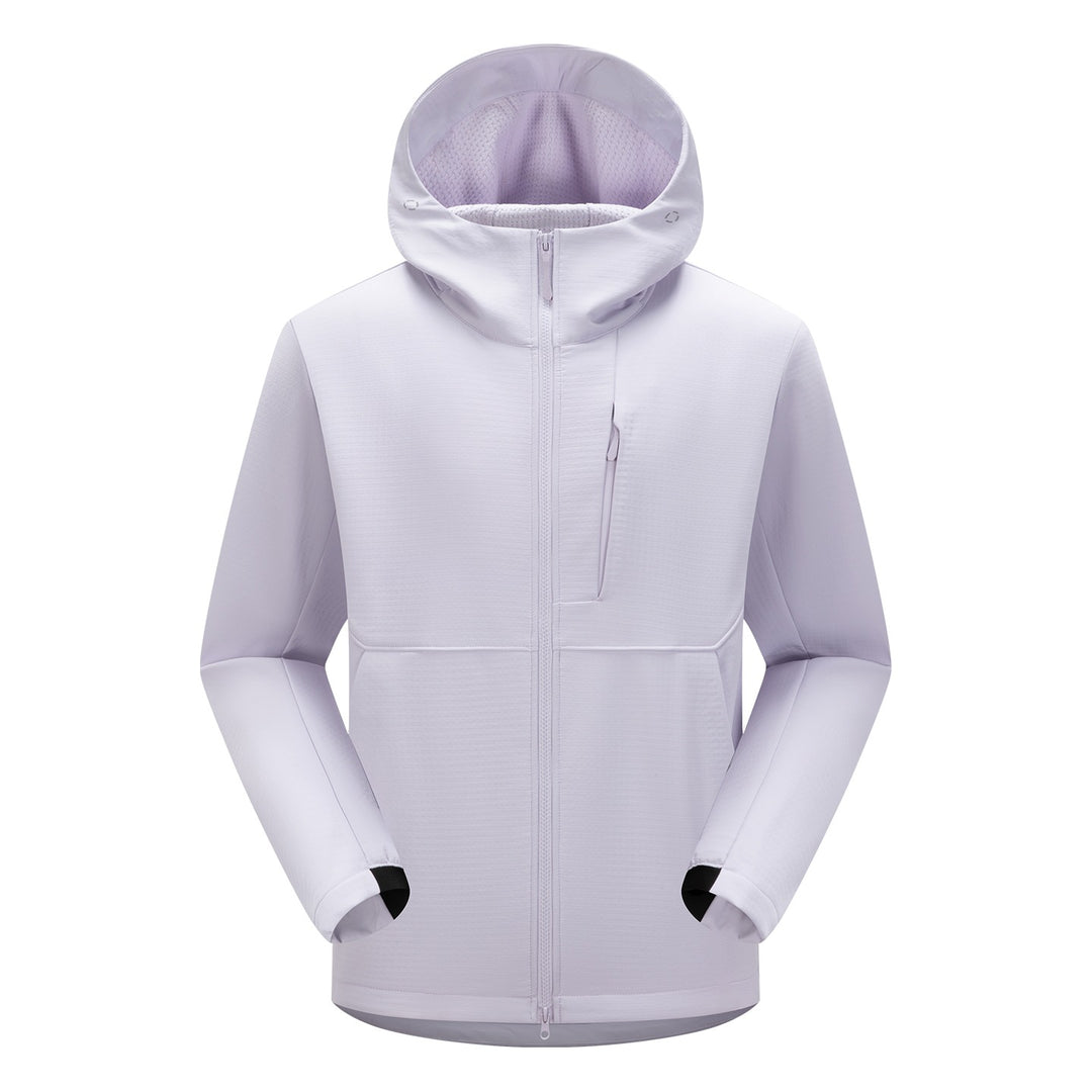 Herren Softshell-Funktionsjacke mit Wattierung, Kapuze & Zwei-Wege-Reißverschluss Echoarchiv