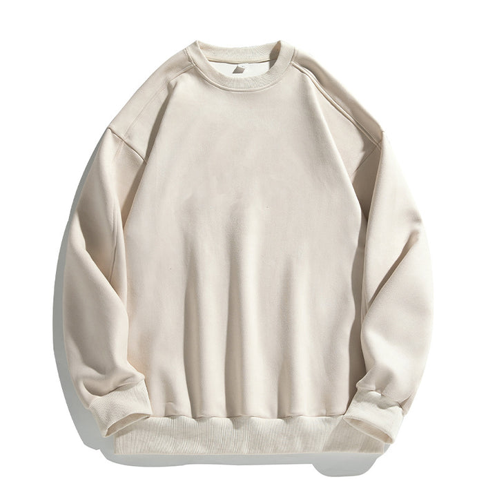 Unisex Puristisches Oversize-Rundhals-Sweatshirt mit Drop-Shoulder und gebürstetem Innenfutter Echo Archiv