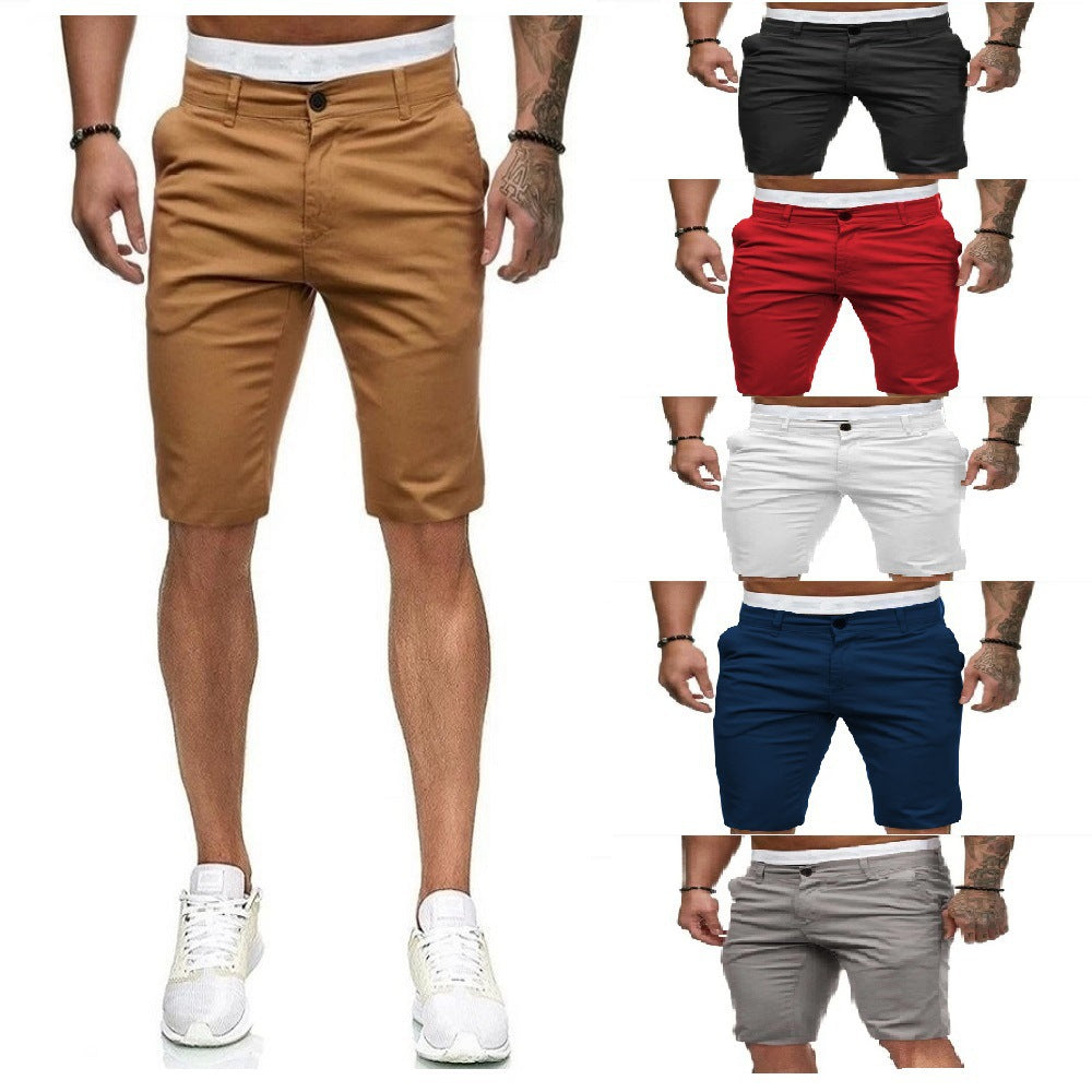 Herren Chino-Shorts mit modernem Schnitt und praktischen Taschen Echoarchiv