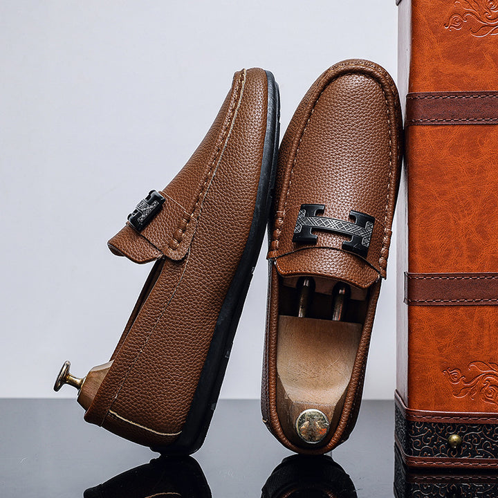 Herren Elegante Mokassin Schuhe Echo Archiv