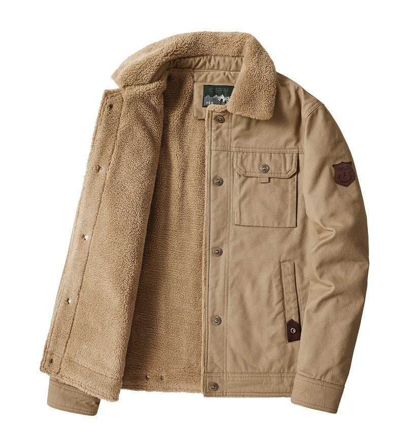 Herren Warm gefütterte Utility-Jacke Echo Archiv