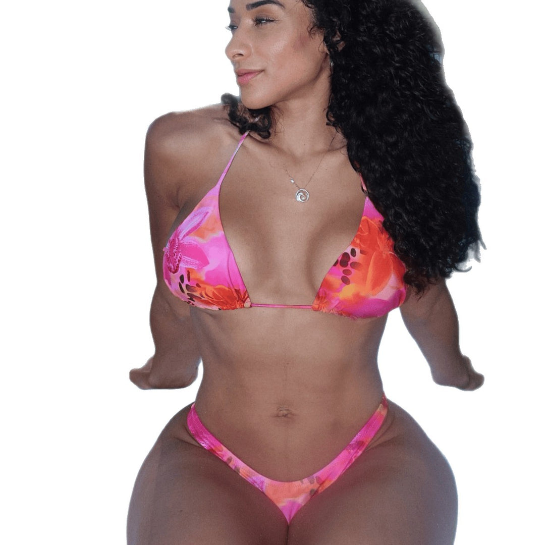 Damen Triangel-Bikini mit elegantem Hochschnitt Echo Archiv