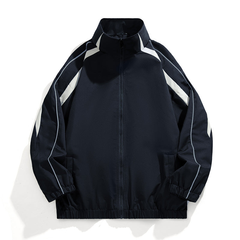 Damen Sportliche Windbreaker-Jacke Echoarchiv